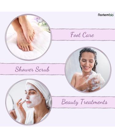 Nortembio Epsom Salt 850g | Rose & Strawberry Scent | Vitamin C & E Hydrated | Body Care & Swimming Salt | E-Book Included - Buy Online on GoSupps.com