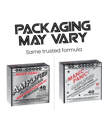 Manic Panic 40 Vol Lightning Hair Bleach Kit 2PK Brown - 2 Pack - Buy Online on GoSupps.com