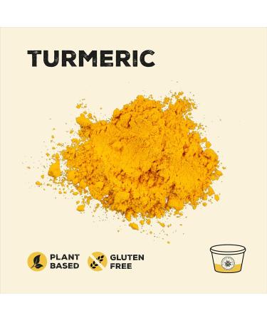  Nature Kitchen Nature Kitchen 60g Turmeric Jar Gluten Free & Vegan Spices & Herbs Daily Cooking Mixes for Marinades Sauces Frying Baking - Buy Online on GoSupps.com