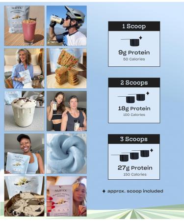 NUFYX Heavenly Protein Powder World s Finest 100% Organic American Grown Peas Vegan Gluten Free Low Carb (Creamy Vanilla 40 Scoops) Creamy Vanilla 18.08 Ounce (40 Scoops) - Buy Online on GoSupps.com