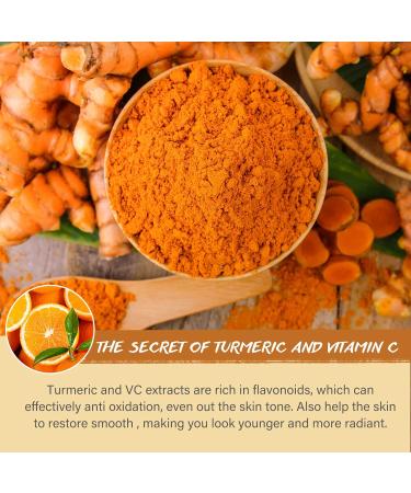 Kurkuma Vitamin C Tone Mask | Deep Cleansing Face Mask for Acne Blackheads & Dark Spots | Refines Pores & Evens Skin Tone - Buy Online on GoSupps.com