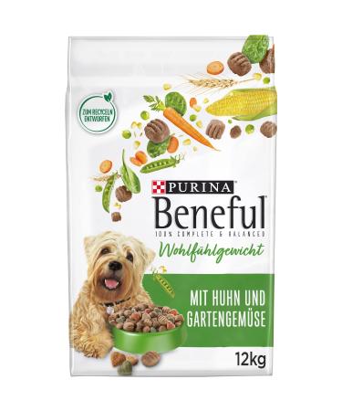 Beneful Dry Dog Food - with Chicken and Garden Vegetables - 1 Pack (1 x 12 kg)