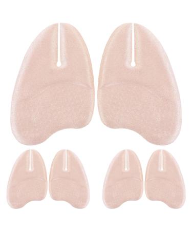 Healvian 3 Pairs of Thong Sandals Forefoot Pads Flip-Flops Sandals Forefoot Cushions Nonskid Forefoot Pads