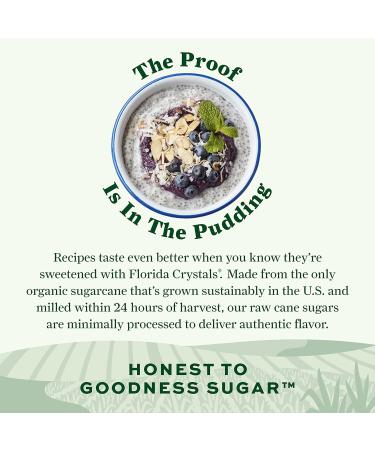 Florida Crystals Raw Cane Sugar 48 OZ Jug - Pack of 2 | Pure & Natural Sweetener - Buy Online on GoSupps.com