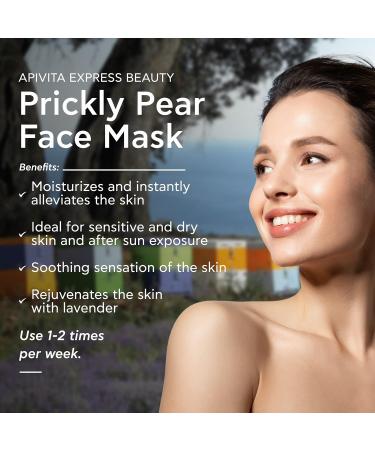 Apivita Prickly Pear Face Mask - Moisturizing & Soothing - 6 Pack (2x8ml) | International Shipping - Buy Online on GoSupps.com