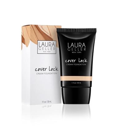 Laura Geller Cover Lock Cream Foundation - Light 1 fl oz | Best Coverage & Long-Lasting Finish - Buy Online on GoSupps.com