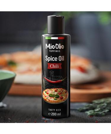 3 x Mioolio Spice Oil - Chilli Oil for Pizza Pasta & More | All-Natural No Artificial Flavors No Palm Fat - Buy Online on GoSupps.com