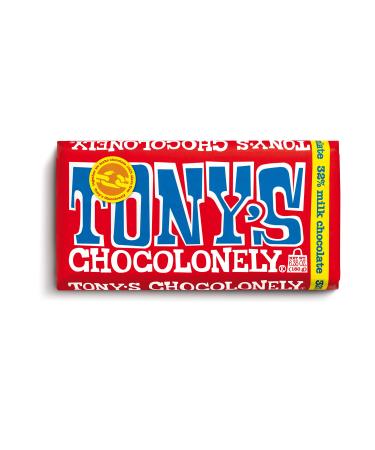 Tony's Chocolonely 32% Milk Chocolate Bar, 6.35 OZ