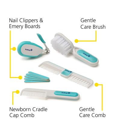 Safety 1st Deluxe 25-Piece Baby Healthcare and Grooming Kit - Arctic Blue | Essential Baby Care Set - Buy Online on GoSupps.com