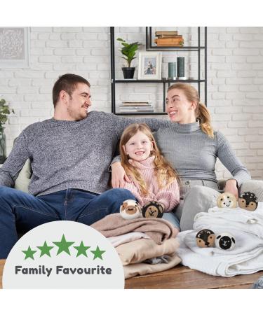 Wooly Heroes Dryer Balls - 100% Organic Wool - Eco-Friendly & Sustainable - Dry 1,000 Loads (Baby Cow & Friends) - Buy Online on GoSupps.com