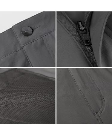 Shallowlulu Men's Water-Resistant Cargo Hiking Shorts - Grey, 30W x 8L - Buy Online on GoSupps.com