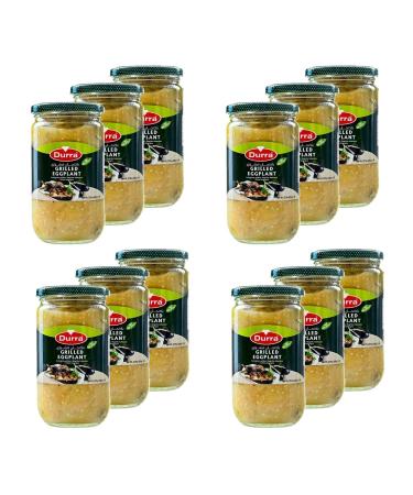 Set of 12 Grilled Eggplant - Durra - Pot 650 g