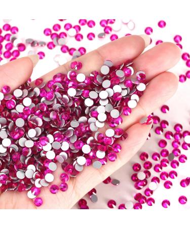 YHMQ 1440PCS Rhinestones & Nail Crystals - Crystal Peach SS12 (2.8 & 3.0mm) for Stunning Nail Art | International Shipping Available - Buy Online on GoSupps.com
