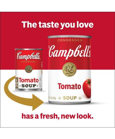 Campbell's Condensed Tomato Soup 10.75 oz Can - Pack of 6 - Buy Online on GoSupps.com