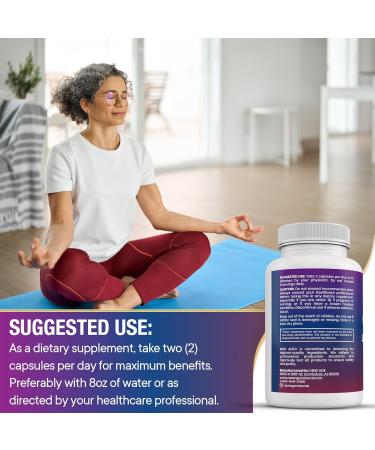 NEW AGE Saffron Supplements with Ashwagandha - Support with L-Theanine Ginkgo Biloba St. John's Wort Rhodiola Rosea & 5-HTP - Saffron 120 Count 120 Capsules (Pack of 2) - Buy Online on GoSupps.com