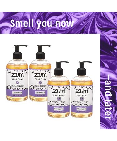 ZUM Lavender Hand Soap 12 fl oz - Natural, Aromatic Cleanser - Buy Online on GoSupps.com