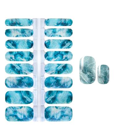 SILPECWEE Gradient Nail Polish Strips - 5 Sheets Self Adhesive Stickers & 1pc Nail File - Buy Online on GoSupps.com