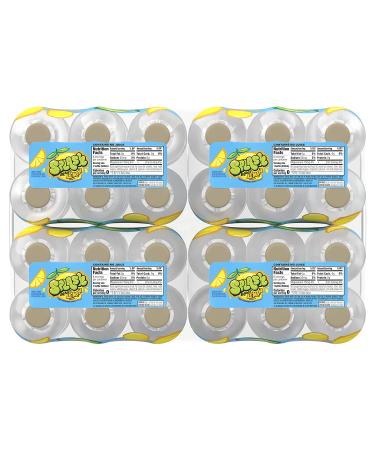 Splash Blast Lemon Flavored Water Beverage - 16.9 Fl Oz Plastic Bottles (24 Pack) - Buy Online on GoSupps.com