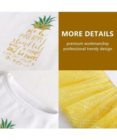 Large Yellow Dog Dress for Small Dogs | Stylish & Comfortable Pet Apparel - Buy Online on GoSupps.com