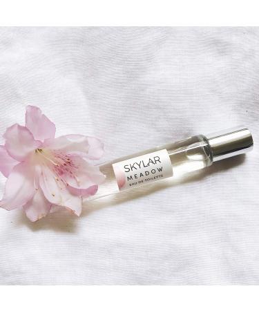 Meadow Perfume By Skylar - Travel-Sized Rollerball - Paraben-Free Phthalate-Free Vegan and Cruelty-Free Fragrance - Floral Chic Beautiful - With Notes of Rose and Tuberose (10mL / 0.33 fl oz) - Buy Online on GoSupps.com