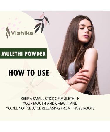 VISHIKA 100% Natural Pure Mulethi Powder | Yashimadhu | Liquorice | Glycyrrhiza Glabra | Best for Hair and Skin Care (900 G (Pack of 1) - Buy Online on GoSupps.com