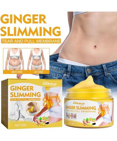  Sloane Toning cream to firm and tone the abdomen 50g ginger slimming cream against cellulite | Tummy Weight Loss Soothing and relaxing cellulite removal for the stomach - Buy Online on GoSupps.com