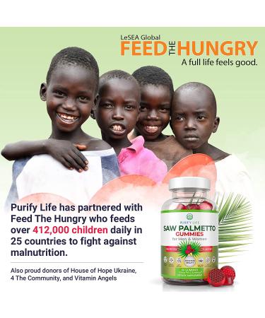 Saw Palmetto Gummies (60 Chews) - Prostate & Hormonal Balance Supplement - DHT Blocker for Hair Growth - PCOS & Urinary Tract Support - Gluten-Free & Vegan - Buy Online on GoSupps.com