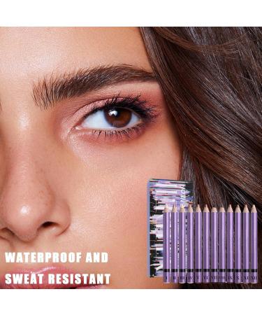 Eyeshadows - 12 long-lasting colors pearlescent pencils - Eyeliner for women teens lips eyebrows dance dates everyday use - Buy Online on GoSupps.com
