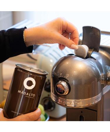  M salto M salto Lungo Coffee Capsules - 100% Arabica - Specialty Coffee - Compatible with Nespresso - Artisanal - Belgian Roast - 25 capsules - Buy Online on GoSupps.com