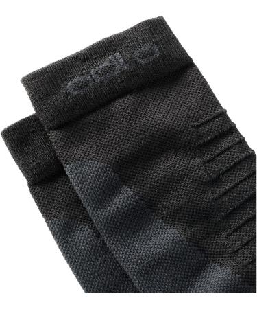 Odlo Unisex Over Calf Primaloft Compression Socks - Muscle Force Warm Black & Graphite Grey | International Shipping - Buy Online on GoSupps.com