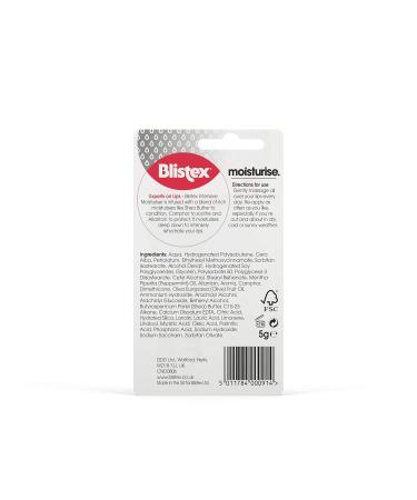 BLISTEX Intensive Moisturiser 5g - Hydrating Lip Balm for Dry Weather | Fast International Shipping - Buy Online on GoSupps.com