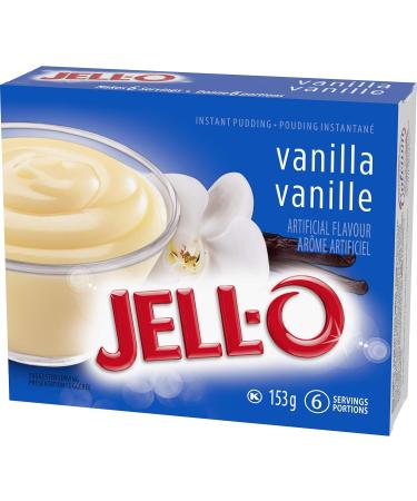 Jell-O Vanilla Instant Pudding Mix 153g (Pack of 24) Vanilla (153G) - Buy Online on GoSupps.com