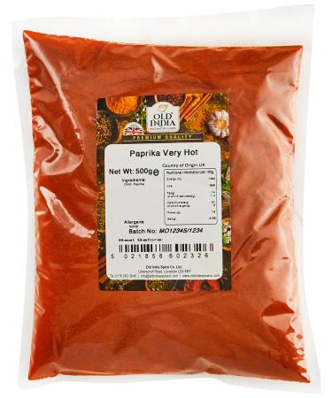 Old India Paprika Very Hot 500g 500 g