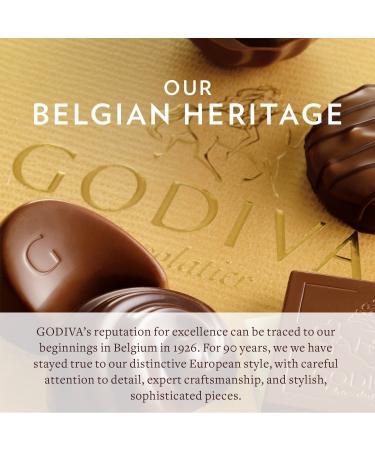Godiva Assorted Chocolate Truffles Gift Box - Patisserie Dessert Truffles | 24 pc - Buy Online on GoSupps.com