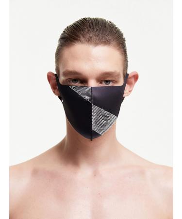 LOOKA Protective Fashion Crystal Mask - Washable Reusable & Comfortable AG Prism Crystal (Small Medium) - Shop Internationally - Buy Online on GoSupps.com