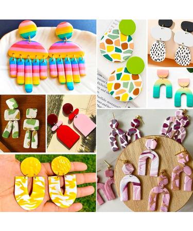 Apiemo 138 Pcs Polymer Clay Cutters Set - Classic Shapes for Earring Jewelry Making - Buy Online on GoSupps.com
