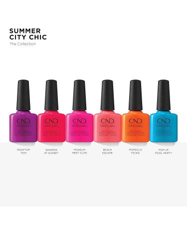 Buy CND Shellac Sangria at Sunset - Long-lasting Nail Polish for Stunning Manicures | International Shipping - Buy Online on GoSupps.com