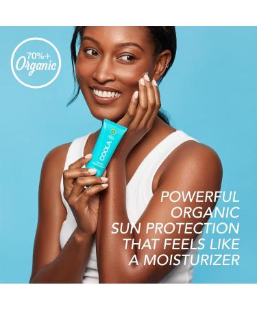 COOLA Organic Face Sunscreen SPF 30 Sunblock Lotion - Daily Protection, Dermatologist Tested, Vegan, Gluten Free - Cucumber 1.7 Fl Oz - Buy Online on GoSupps.com