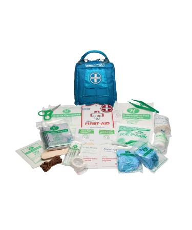 KURGO RSG first aid set for dogs compatible with RSG whirls and belts 49-part kit with instructions blue first aid set blue - Buy Online on GoSupps.com
