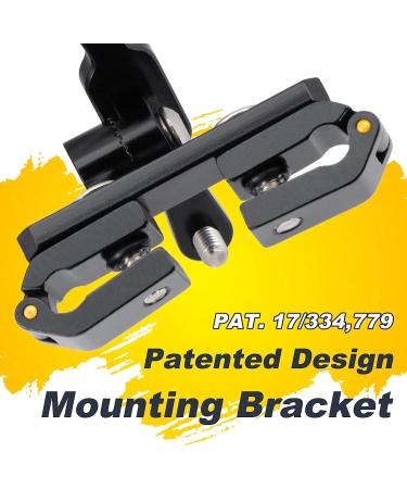CyclingDeal Saddle Rail Mount Bottle Cage Adapter - Adjustable Angle Aluminum Alloy Holder for Road Bikes - Buy Online on GoSupps.com