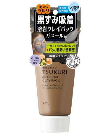 B&C Lab Tsururi Ghassoul Face Mud Mask (Blackcoal with Honey)