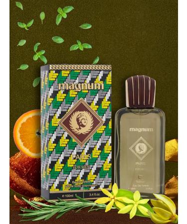 POUR HOMME MAGNUM EAU DE PARFUM 3.4 FL. Oz. Floral Woody Musk fragrance for Men. - Buy Online on GoSupps.com