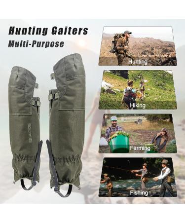 BAIZE Tactical Waterproof Knee Gaiters - Outdoor Hunting Protection for Hiking & Walking - Buy Online on GoSupps.com