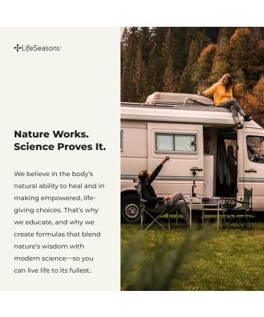 LifeSeasons Men's Multivitamin High Potency with 21 Vitamins & Minerals, PureWay-C , NAD+, Active B-Vitamins, TRAACS Chelates, enXtra for Energy, Probiotics & Mushrooms 120 Veg Capsules - Buy Online on GoSupps.com