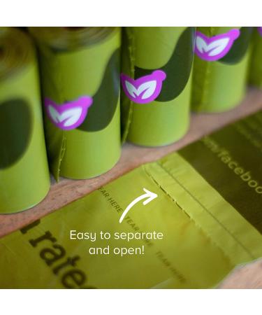 Earth Rated Lavender Dog Waste Bags - 270 Biodegradable Bags for Eco-Friendly Clean-Up - Buy Online on GoSupps.com