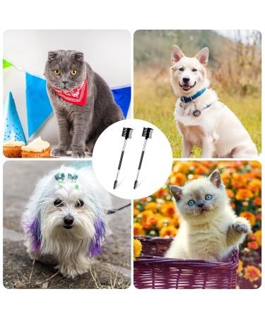 2-Piece Dog Tear Stain Remover Comb Set - Double-Sided Brush for Crust & Mucus Removal | Best International Shipping - Buy Online on GoSupps.com