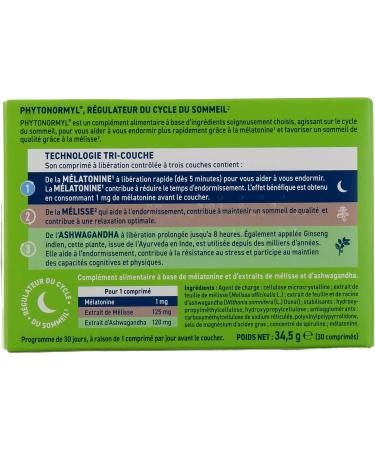 UPSA PhytoNormyl Sleep Cycle Regulator - 3 Boxes of 30 Tablets - Buy Online on GoSupps.com