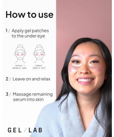 RENEW Collagen & Retinol Under Eye Gel Patches - Korean Hydrating Eye Mask for Fine Lines Wrinkles Firming & Brightening - 60 Patches - Ship Worldwide - Buy Online on GoSupps.com