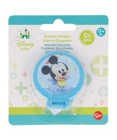 Elemed 39823 Baby pacifier holder in blister with Mickey Mouse multicolored