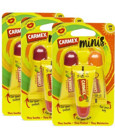 Carmex Carmex Lip Balm Various Fragrances (Mix Fruits 3 Units)